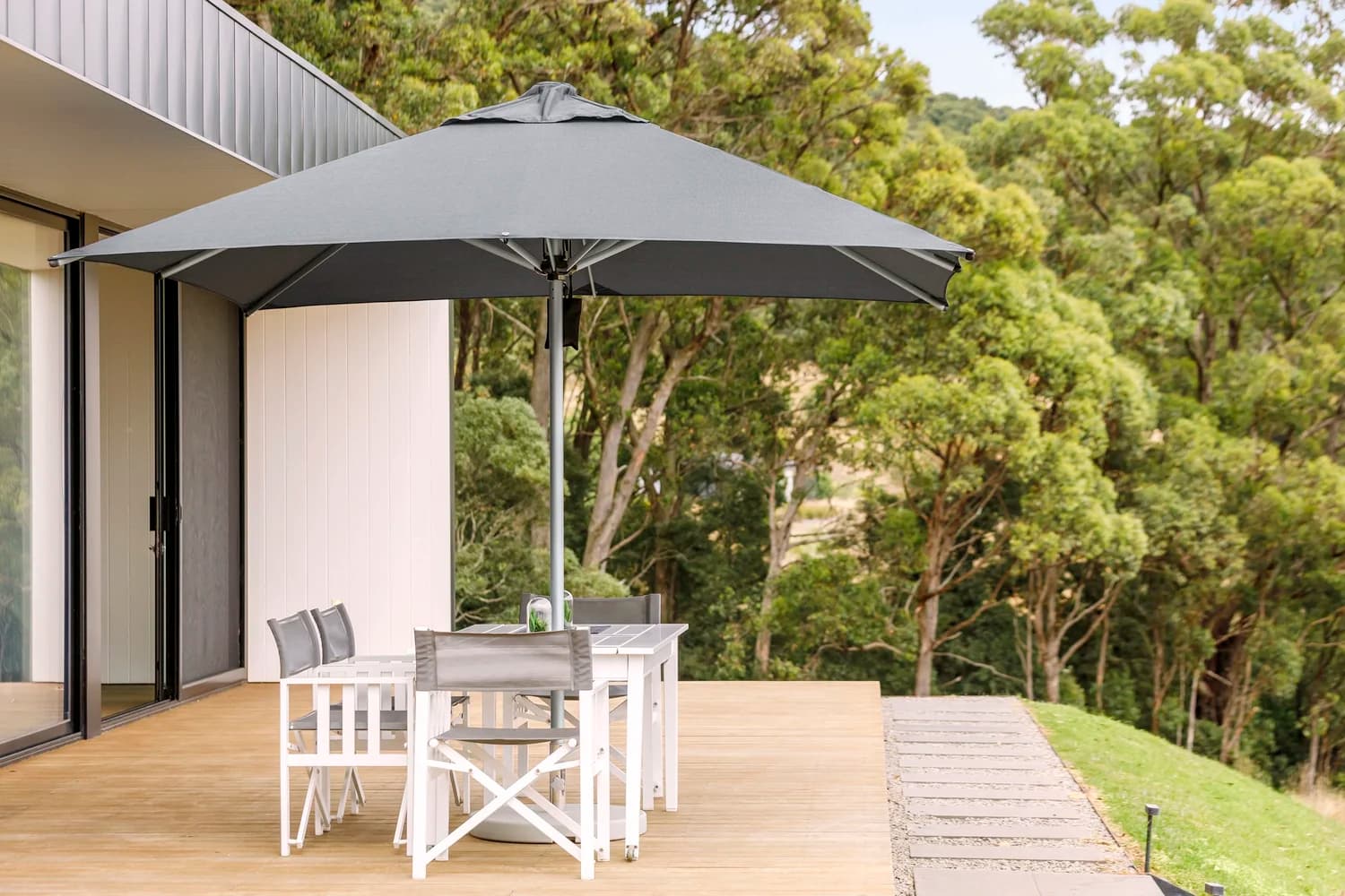 Monaco Umbrella - Olefin Canvas